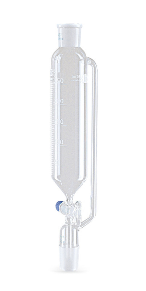 Dropping funnel w. pressure compensation, solid glass plug, sl./co. 14/23 — Carl Roth, cod E643.1