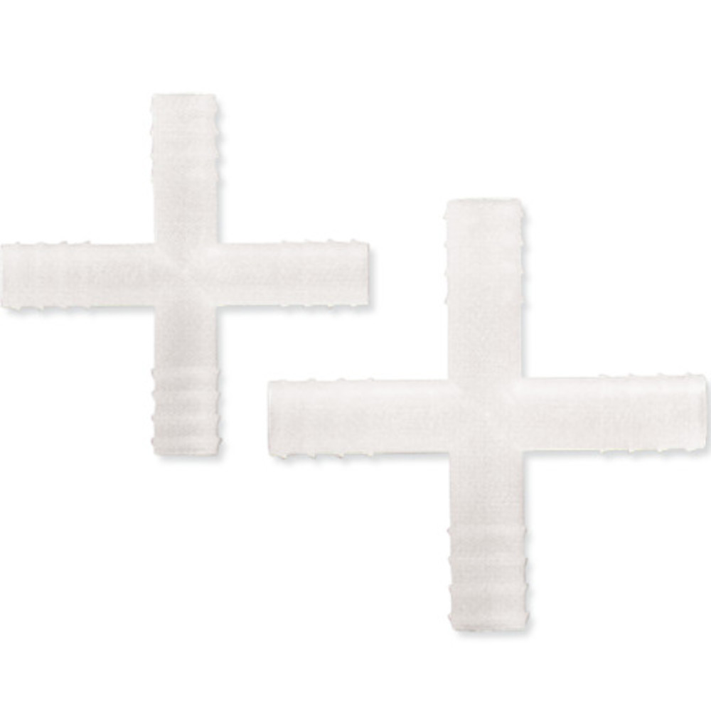 Rotilabo®-cross pieces, PP, natural, outer-Ø 12 mm, 10 unit(s)