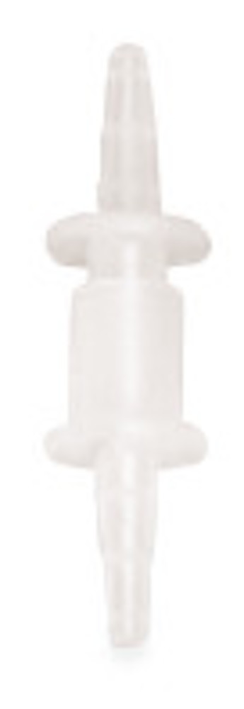 Rotilabo®-tubing quick disconnectors, PE, natural/transparent, outlet 2 mm