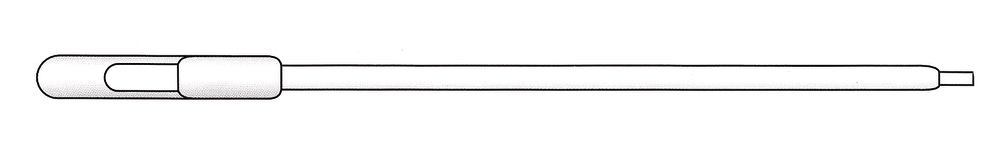 Disposable mixing pipettes, not graduat., LDPE, non-sterile, fine, L 131 mm