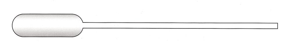 Pasteur pipettes with thin tip, LDPE, non-sterile, L 155 mm, 3.3 ml, 500 unit(s)