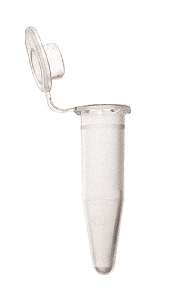 Rotilabo® reaction vials, PP, colourless, graduated, 500 µl, 1000 unit(s)
