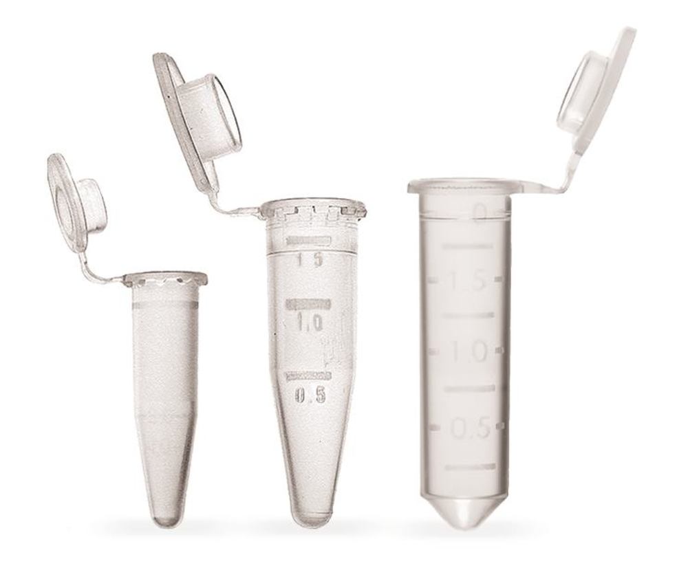 Rotilabo® reaction vials, PP, colourless, graduated, 1.5 ml, 500 unit(s)