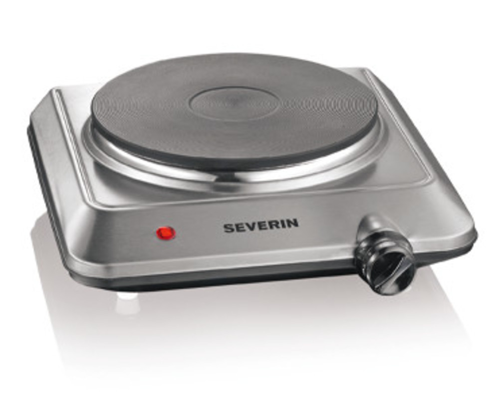 Hot plate, indiv., brushed stainl. steel, Ø heating ring 185 mm, 1500 W — Carl Roth, cod EC13.1