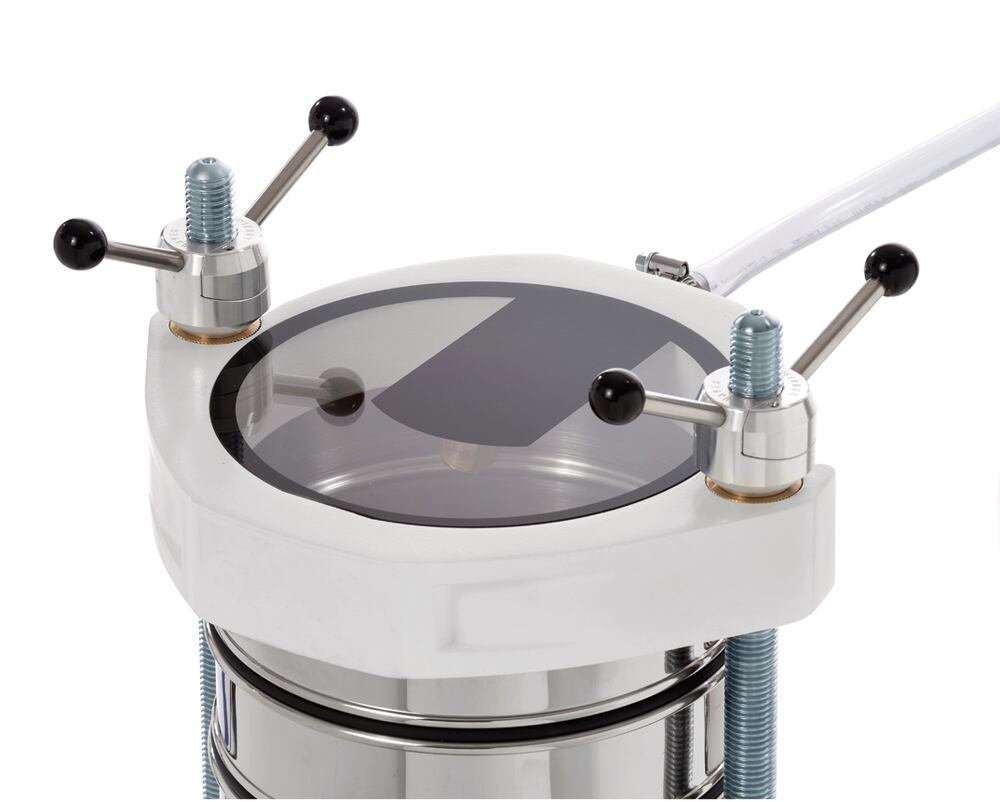 Replacement machine cover, with full-cone nozzle and window, 1 unit(s)