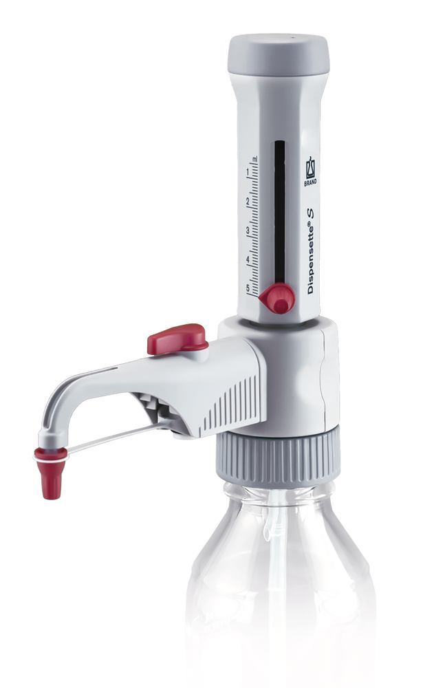 Dispensette® S, analogue, Vol. 0.5-5 ml, graduation 0.1 ml, 1 unit(s)