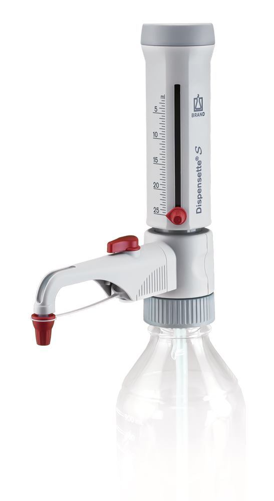 Dispensette® S, analogue, Vol. 2.5-25 ml, graduation 0.5 ml, 1 unit(s)