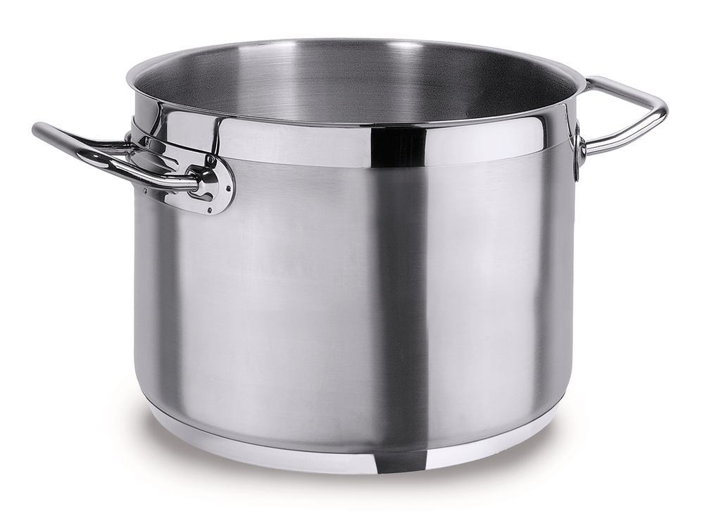 High-grade steel pot, high gr. 18/10 st., 9 l, Ø 240 mm, H 210 mm, 1 unit(s)