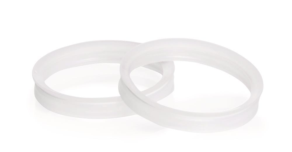 Pouring rings for narrow-mouth bottles, for thread 45, high form, 10 unit(s)