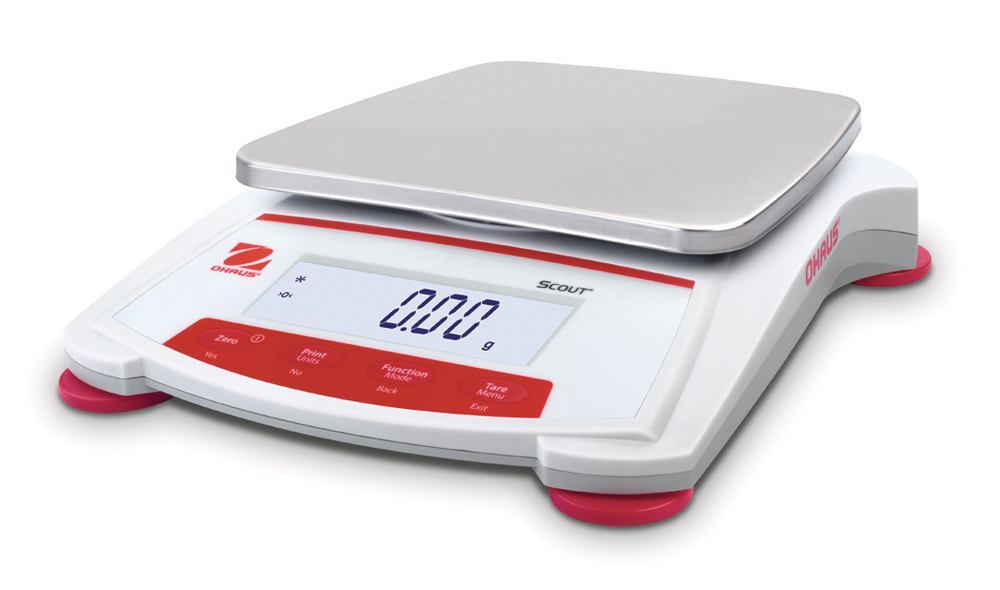 Scout® SKX1202 precision balance, weighing range 1020 g, readability 0,01