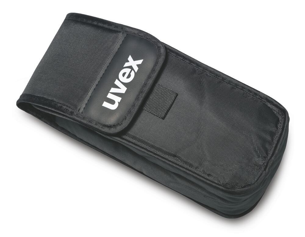Glasses case with velcro fastening, black, 1 unit(s)