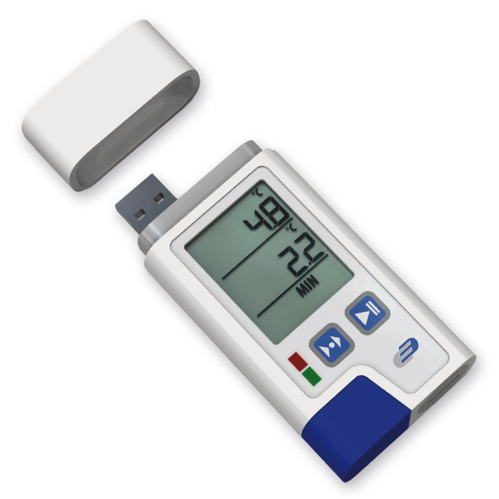 PDF datalogger LOG210, for temperature and humidity, 1 unit(s) — Carl Roth, cod EHX4.1