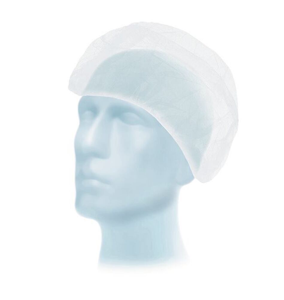 Bouffant caps Suavel® Astrid, size 60 cm, white, 100 unit(s)