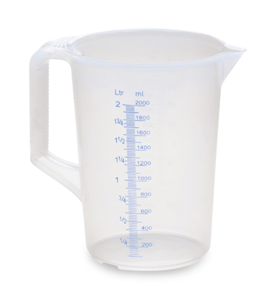 Measuring jug, 2000 ml,, made of PP, 1 unit(s)