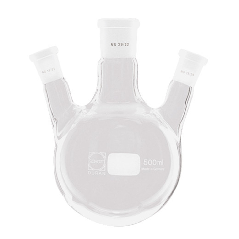 Three-necked round-bottom flask, 3000 ml, Centre neck 29/32, side neck 14/23 — Carl Roth, cod ELP9.1