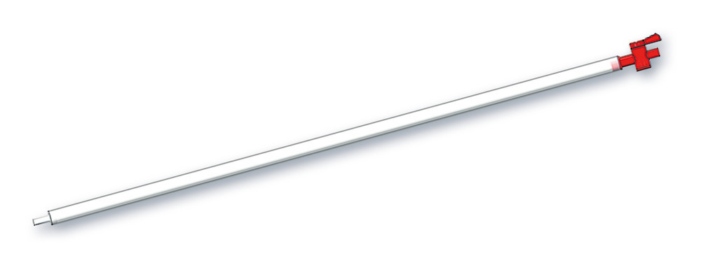 Plunging siphon made of PP, model 2, length 100 cm, 280 ml, 1 unit(s)