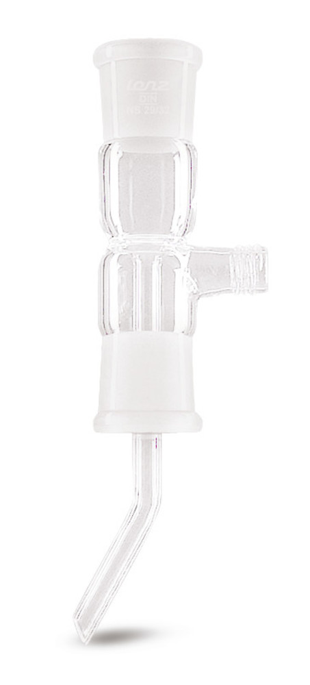 Adapters f. distillat. receiver, DURAN®, acc. to Bredt, straight