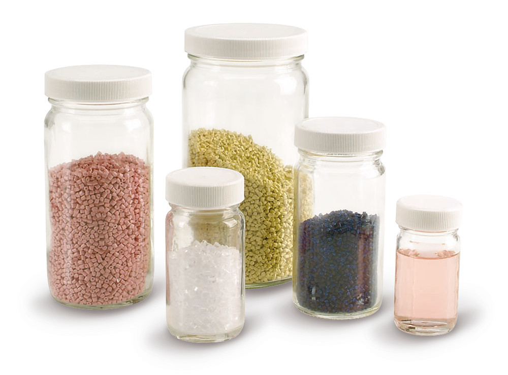 Wide-neck vials, 125 ml, soda-lime-glass, 24 unit(s)