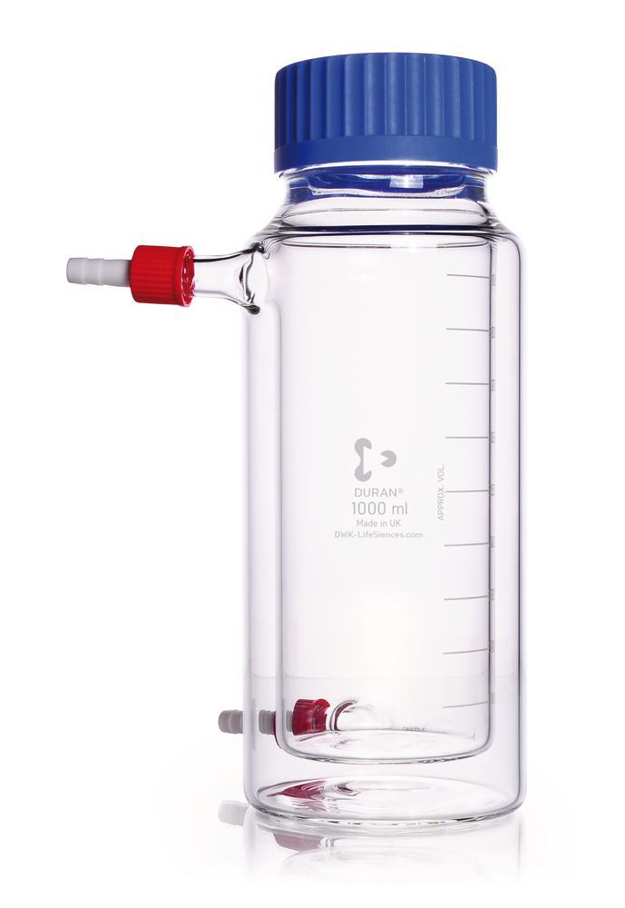 Double-wall, wide-neck bottle GLS 80, 1000 ml, Ø 110 mm, H 270 mm, 1 unit(s)
