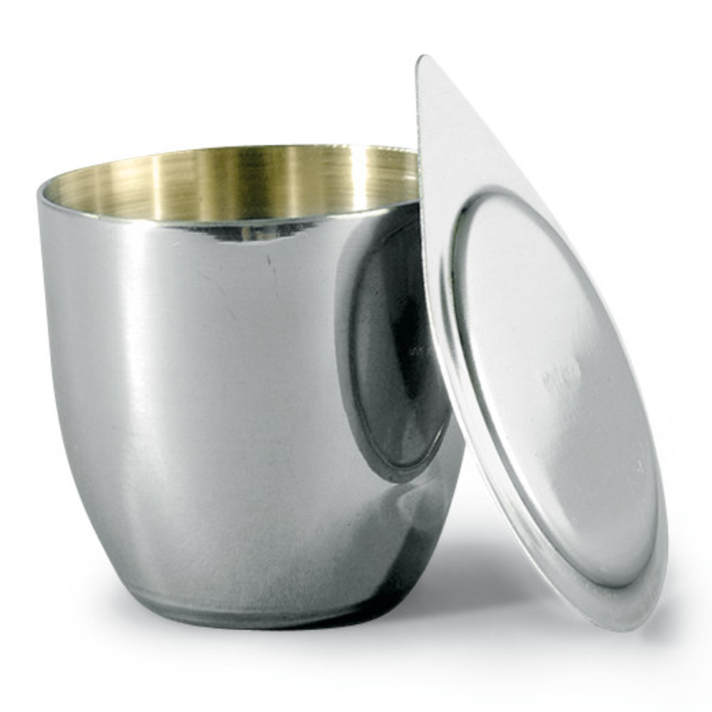Rotilabo®-melting crucibles nickel, 50ml, Wall thickn., 1.5 mm, Ø 45 mm, H 45 mm