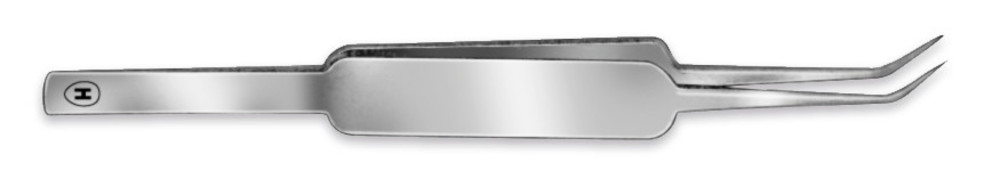 Dissecting tweezers, curved, L 100 mm, autoclavable, 1 unit(s)