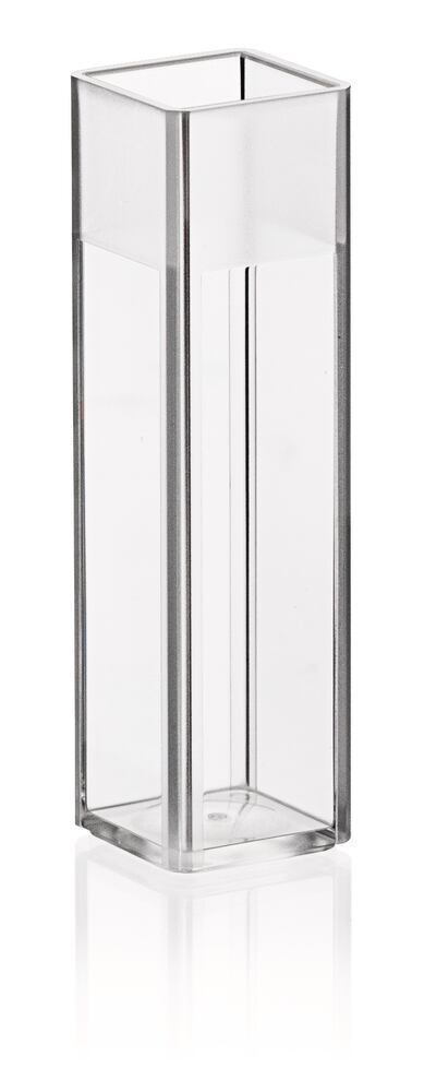 Cuvettes, UV-transp. plastic, macro, 2.4 - 4 ml, 100 unit(s)