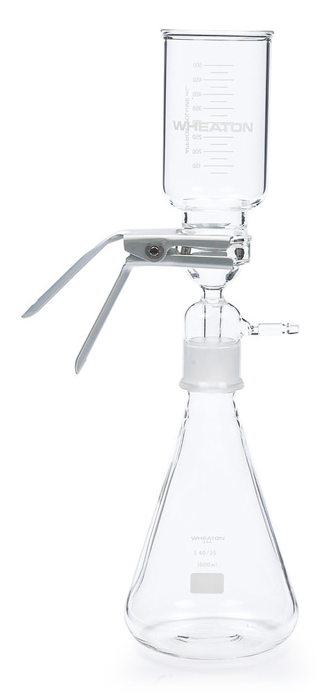 47 mm vacuum filtration unit, with ground glass joint, 1 unit(s)