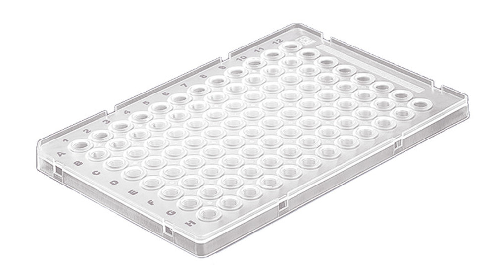 96-well PCR trays, Low Profile, with frame, filling vol. 150 µl, 50 unit(s) — Carl Roth, cod EYT5.1