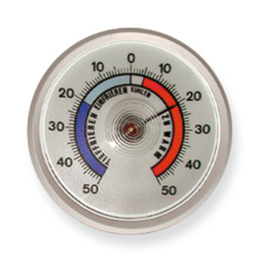 Cold thermometer, plastic, round, bimetallic indicator, range -50 - +50 °C — Carl Roth, cod H717.1