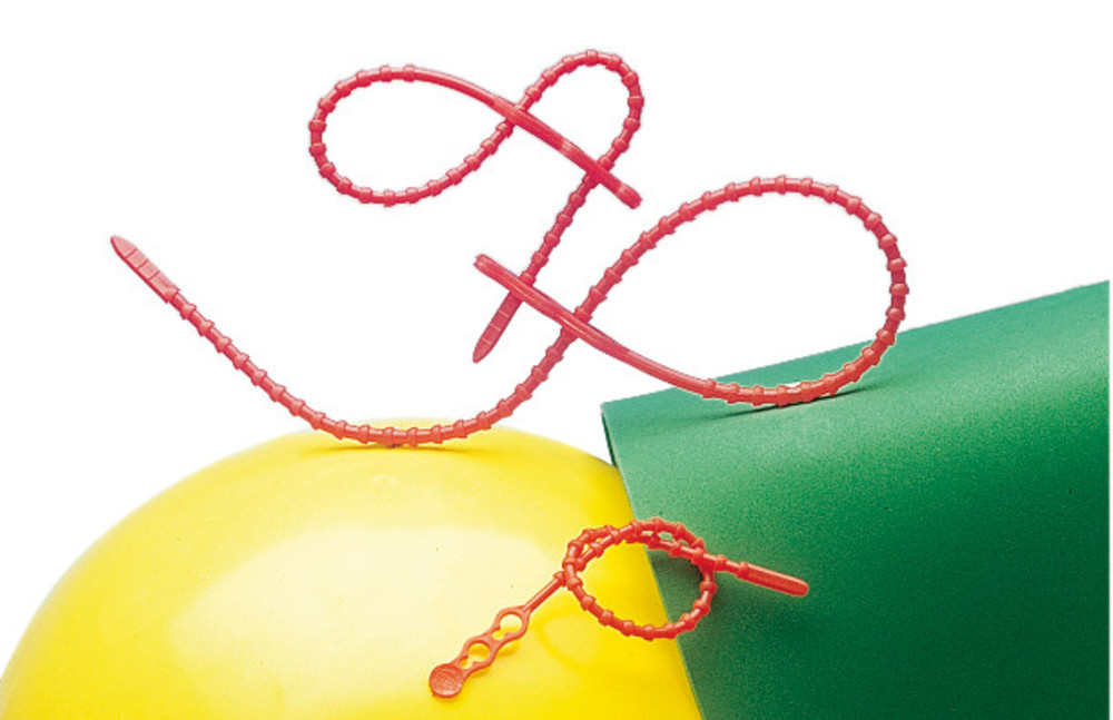 Rotilabo®-all-purpose rounded ties, PE, with rounded profile, length 180 mm