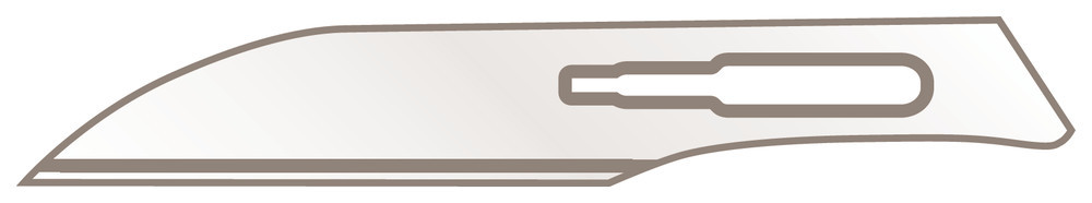 Scalpel blades, type 14, for scalpel CE16.1ff/HCY7.1/3607.1, 10 unit(s)