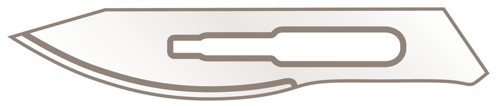 Scalpel blades, type 23, for scalpel CE18.1, 10 unit(s)
