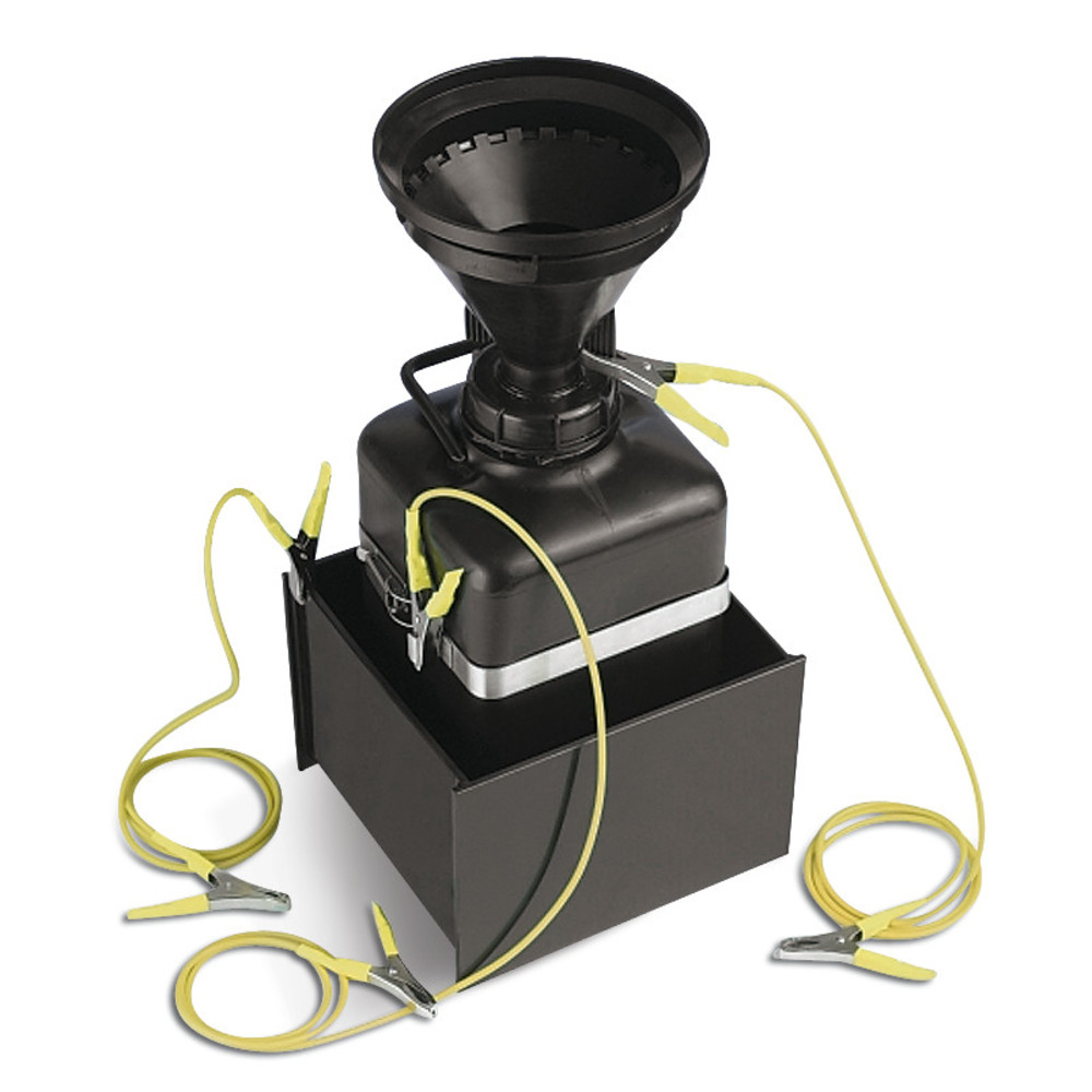 Waste disposal unit, electro-conductive, PE-HD, 1 unit(s)