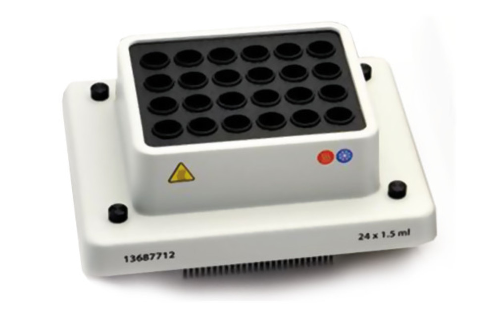 Exchangeable block, for 24 reaction vials 1.5 ml, 1 unit(s)