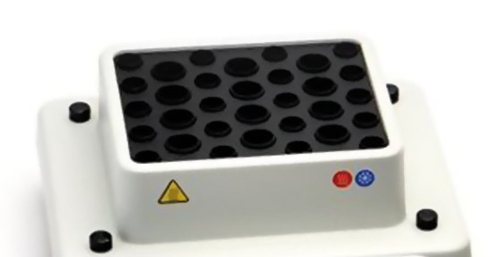 Exchangeable block for 20 reaction vials, 0.5 ml + 12 x 1.5 ml, 1 unit(s)