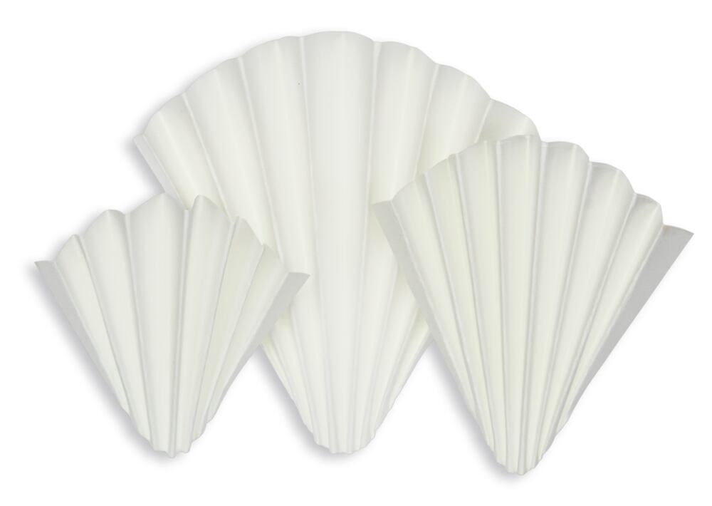 Phosphate-free folded filters, type MN 280 1/4, Ø 125 mm, 100 unit(s)