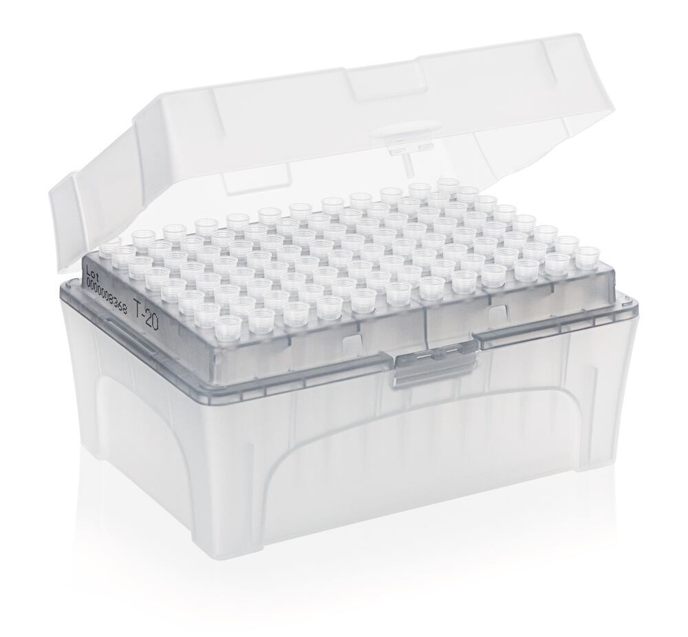 Pipette tips Brand, Standard, 0.5-20 µl, clrless, TipBox, non-sterile