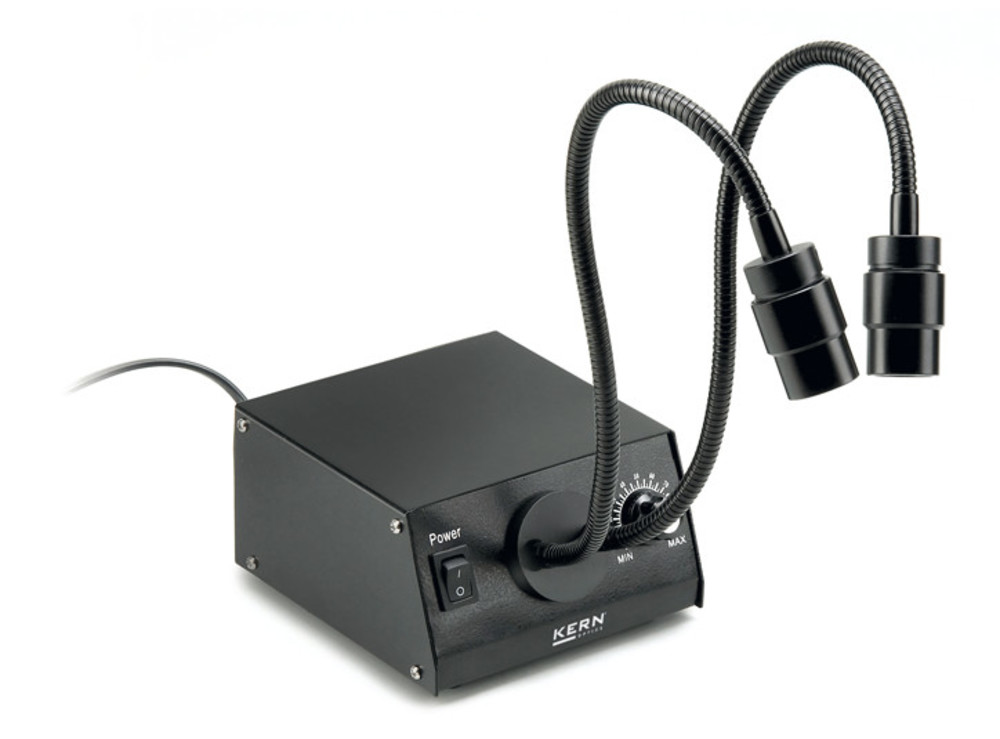 Dual goose neck LED, external lighting unit for microscope, 1 unit(s)