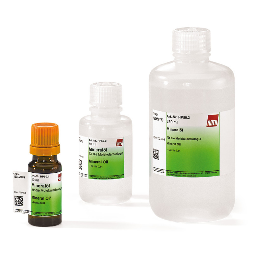 Mineral Oil, for molecular biology, 15 ml, dropp. bottle