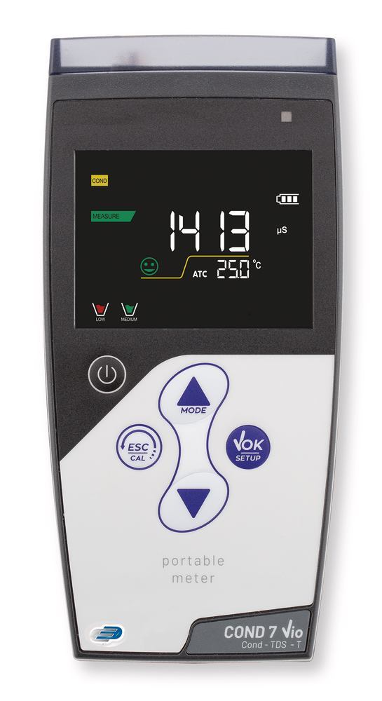 Conductivity meter COND 7 Vio Set, for EC, TDS and °C, 1 unit(s) — Carl Roth, cod HPL8.1