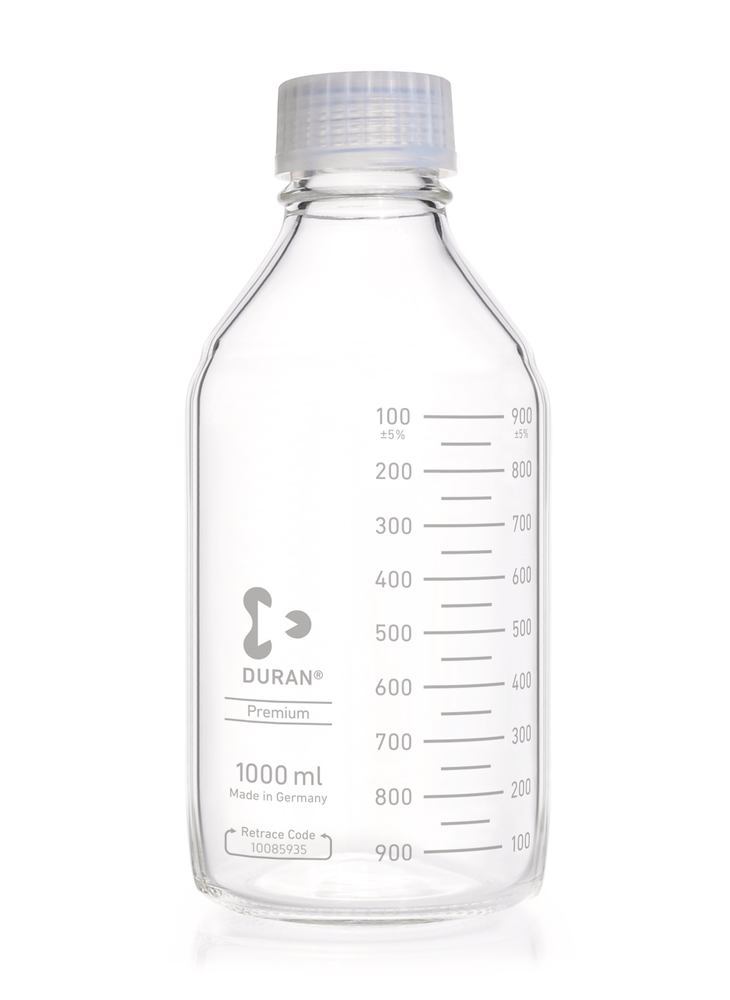 Screw top bottles DURAN® Premium Delivery without batch certificate., 1000 ml