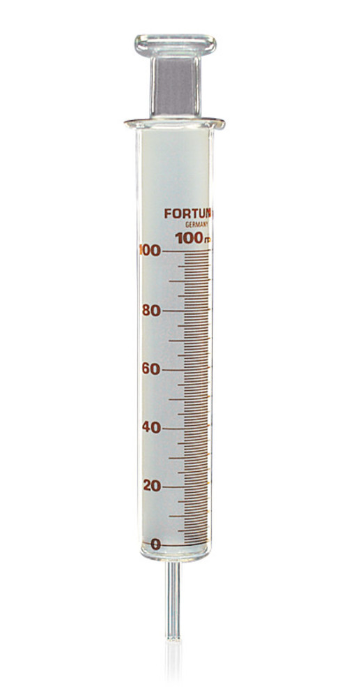 Piston sampler, w. capillary attachment, 50 ml, neutral glass, 1 unit(s)