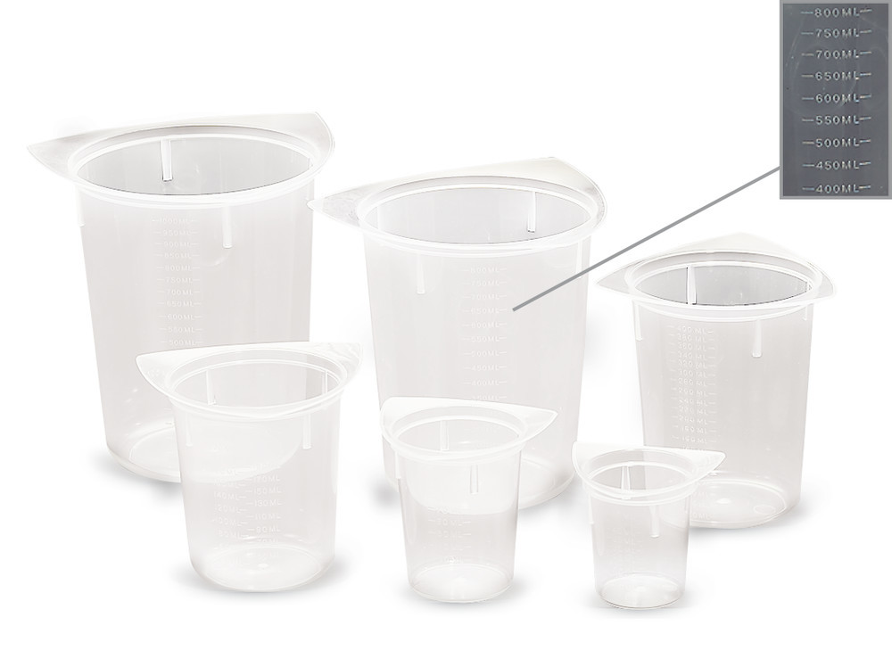 ROTILABO® sample beaker, PP, 100 ml, 100 unit(s) — Carl Roth, cod HT85.1