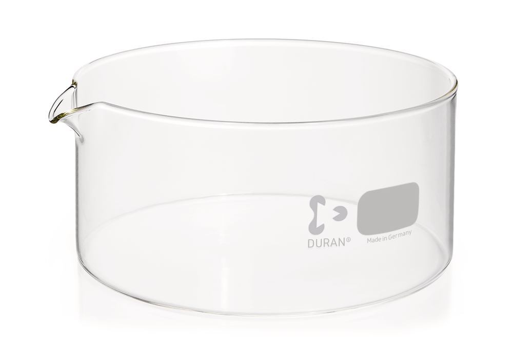 Crystallizing dish, Ø 190 mm, DURAN®, with spout, 2000 ml, 1 unit(s)