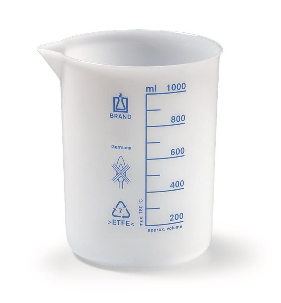 Griffin beaker, ETFE, with spout, 500 ml, 1 unit(s) — Carl Roth, cod HX28.1