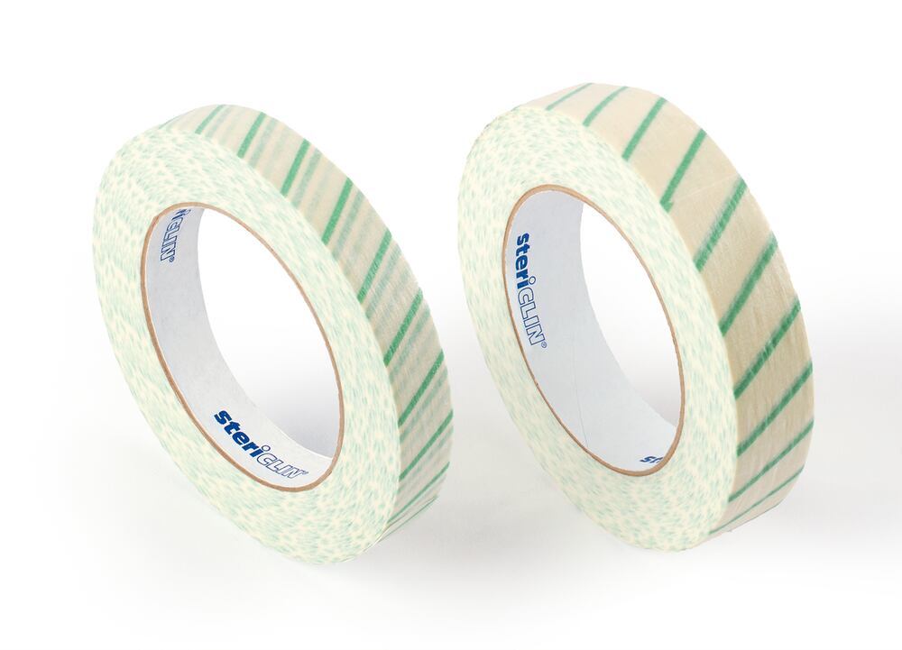 Sterile indicator strip stericlin®, Paper, roll W 25 mm x L 50 m, 1 unit(s) — Carl Roth, cod HXE7.1