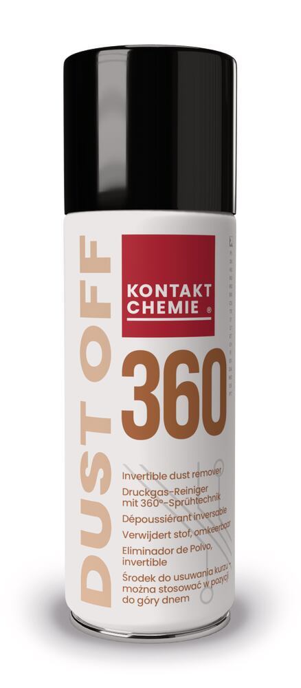 Compressed air spray 360, 200 ml, Propellant, hydrofluoroolefin, 200 ml