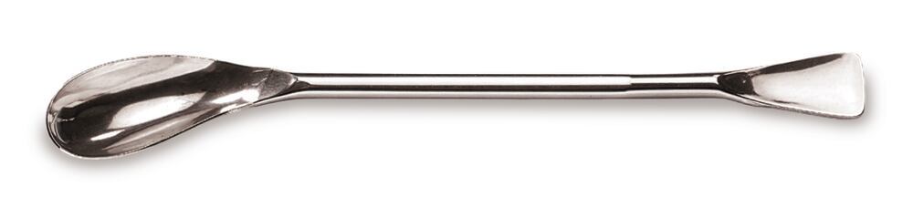 Rotilabo®-multi-purpose spoon, L 400 mm, stainless steel 18/10, Ø 8 mm, 28x65 mm — Carl Roth, cod HY03.1