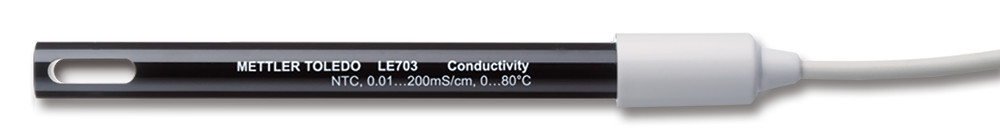 Spare-4-pole conductivity sensor, model LE703, meas. range 0,01-200 mS/cm — Carl Roth, cod HY62.1