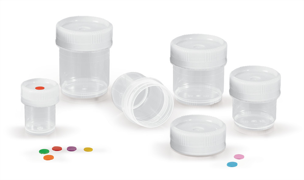 Sample Tubs SecurTainer(TM) III, 40 ml, H 54 mm, Ø 48 mm, 500 unit(s)